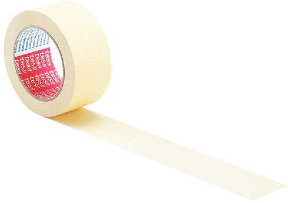 Tesa professional tesa standard 04323-00044-00 maskeertape tesakrepp beige (l x b) 50 m x 50 mm 1 stuk(s)