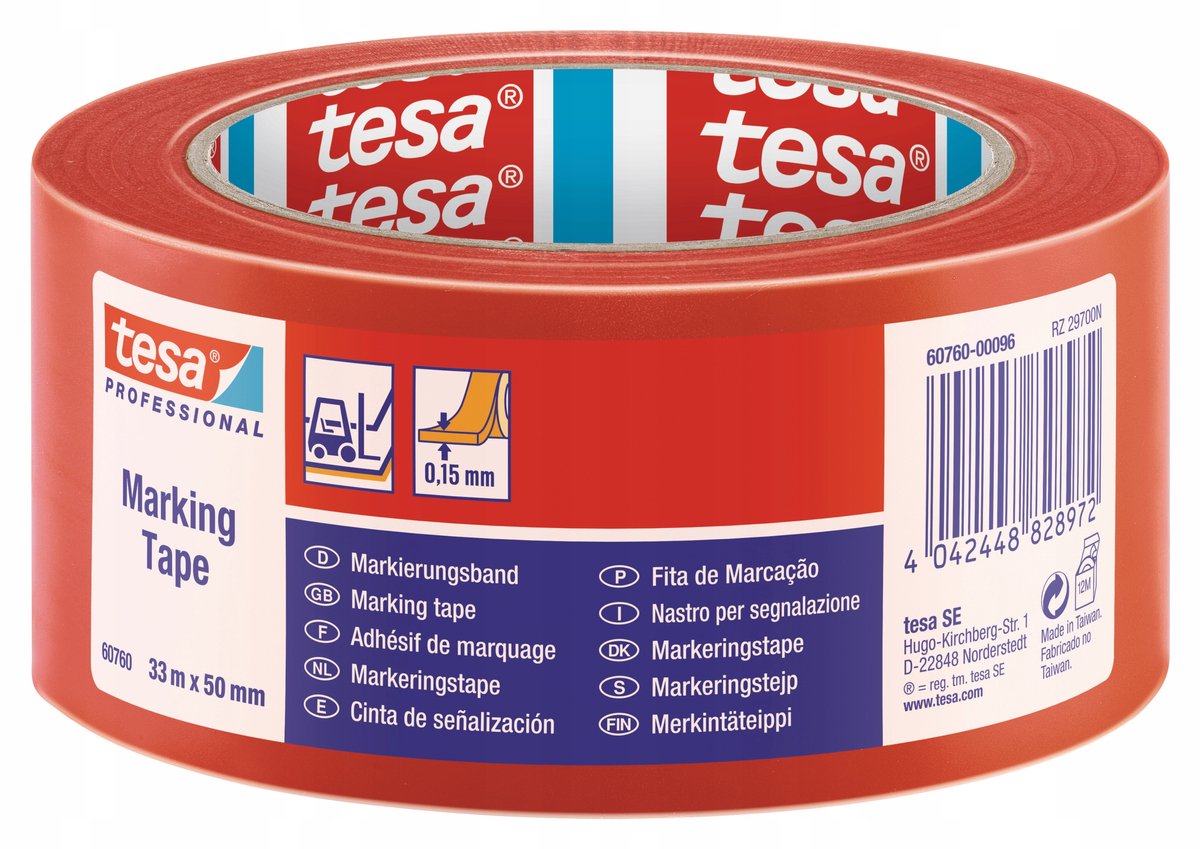 Quantore Markierungsband Tesa Professional rot