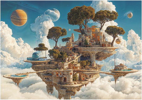 Educa Puzzle Cloud Kingdom – 500 XXL-Teile – Landschaft.