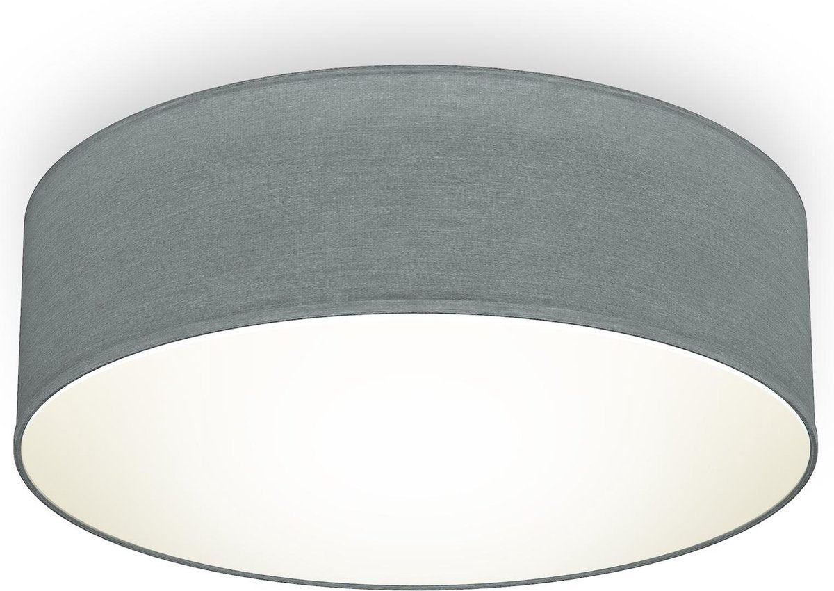 Briloner b.k.licht - Deckenleuchte - ø30cm - grau - exkl. E27-Lichtquelle