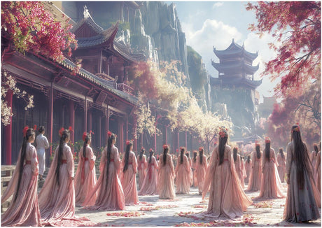 Educa Puzzle Geishas – 1000 Teile Japan-Thema für Erwachsene.
