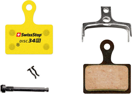 Swissstop - Bremsbelagsatz Scheibe 34 RS - Shimano, Trp, Tektro, Revers