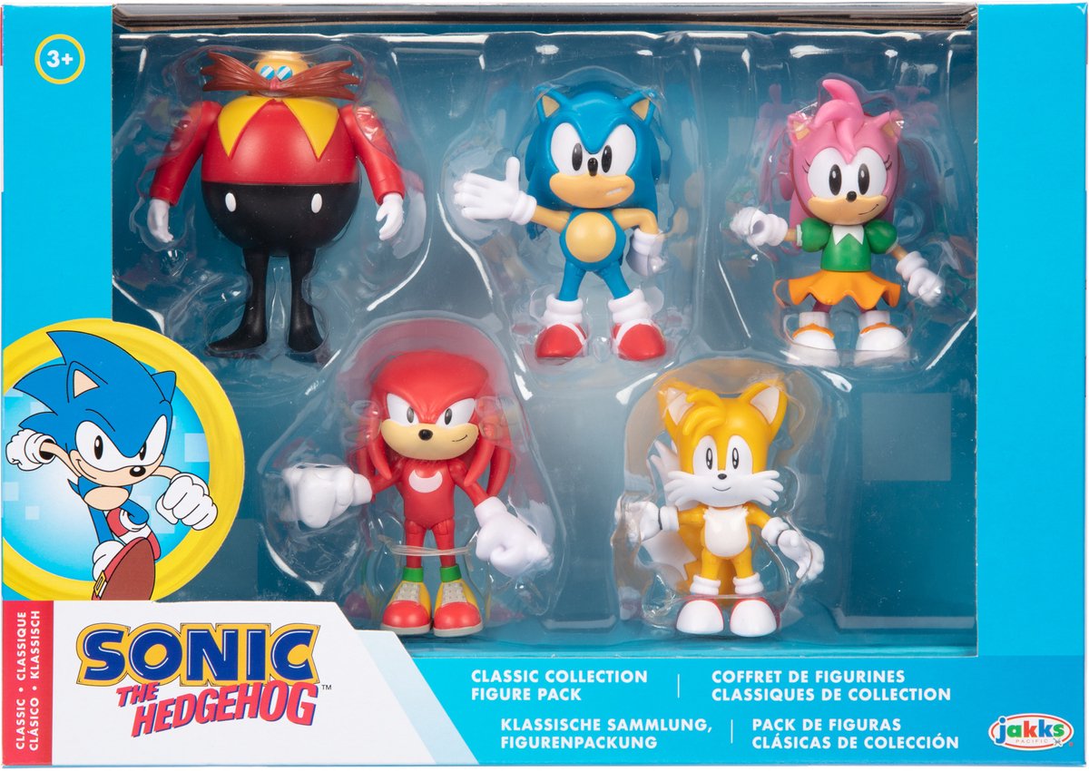 Jakks Sonic – Sonic 6cm Actionfiguren-Set