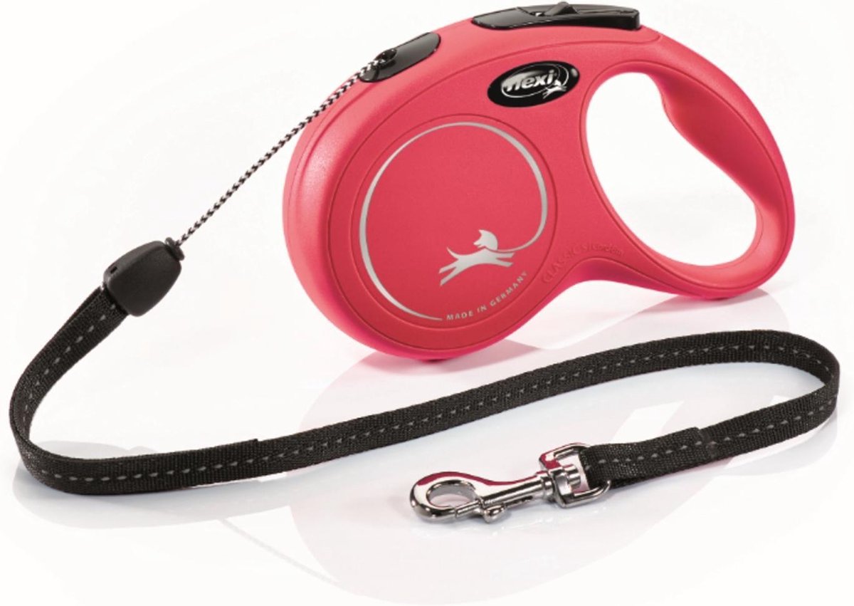 Flexi Products Retractable Line New Classic Cord Rot S 8 Meter bis 12 kg