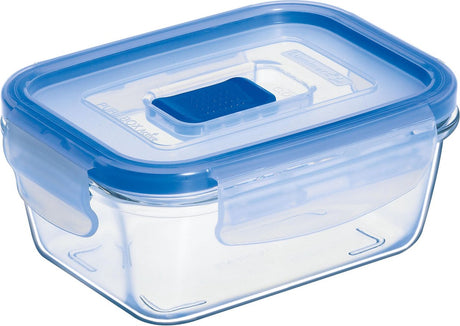 Luminarc Pure Box Active Lebensmittel-Aufbewahrungsbox – rechteckig – Glas – 0,38 l