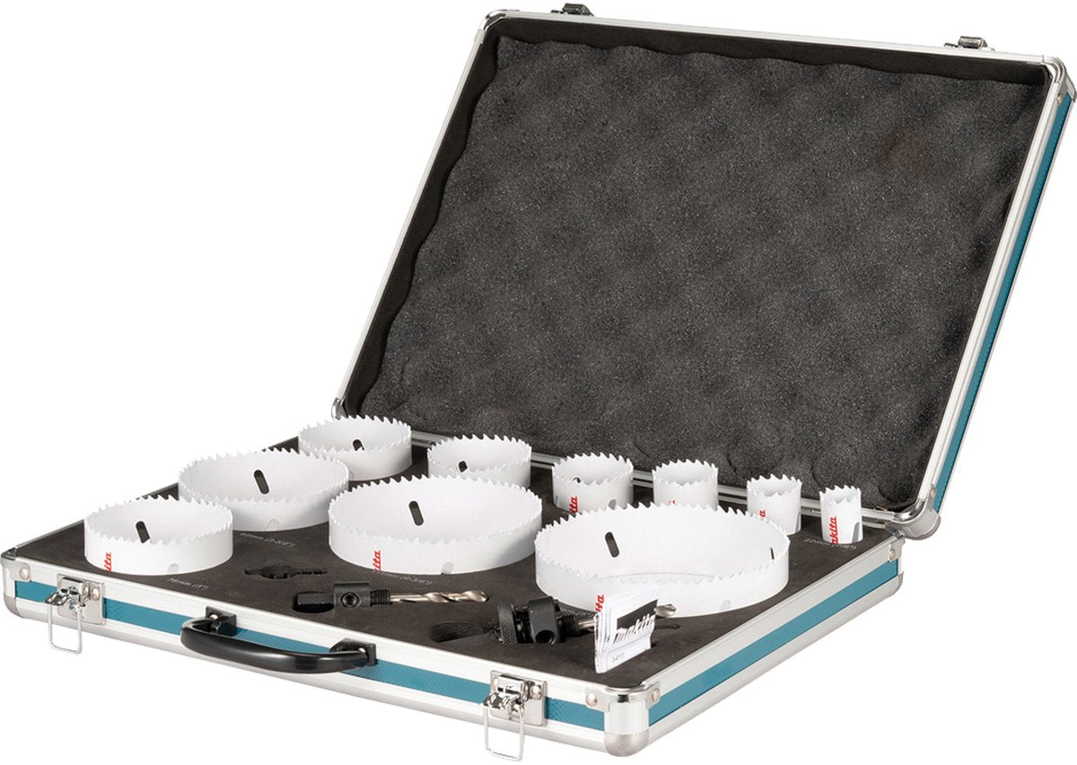 Makita Zubehör Lochsägen-Set 13-teilig Holz Metall – D-75764 – D-75764