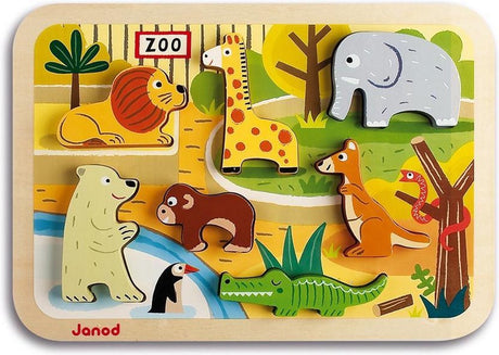 Janod – großes Puzzle – Zootiere