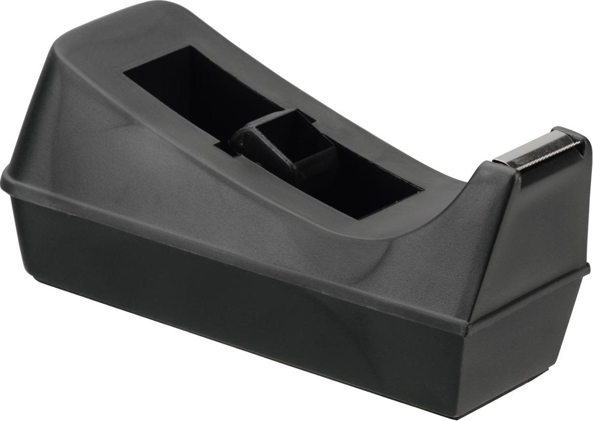 Q-connect Klebebandabroller, für Rollen 19 mm x 33 m, schwarz