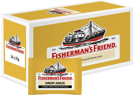 Fisherman's Friend Lakritzanis – 24 Beutel x 25 Gramm