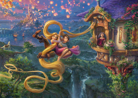 Schmidt Disney Puzzle Rapunzel Tangled – Cartoon-Puzzle 1000 Teile – ab 12 Jahren