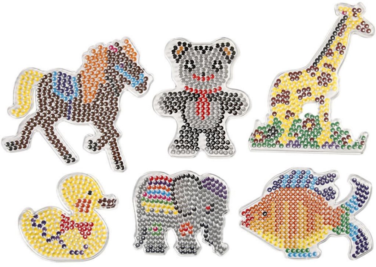 Creativ Company Nabbi Grundplatten-Set Tiere 6-teilig