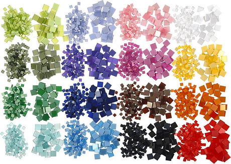 Https: www.cchobby.nl mini-mosaic-size-5x5-10x10-mm-thickness-2-mm-800-gr-32x25-gr-1-box