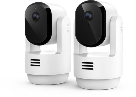 Arlo Essential3 HD PTZ-Überwachungskamera für den Innenbereich, 2 Kameras