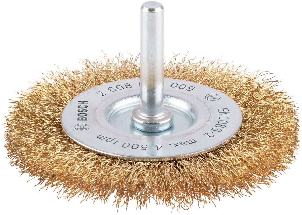 Bosch 6mm schijfborstel 75 gegolfd 0.2 vermessingd