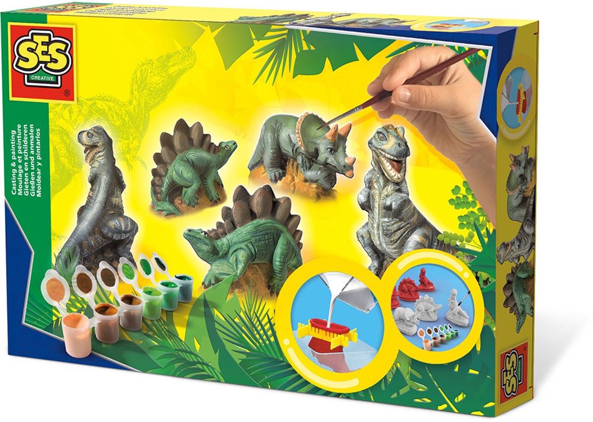 Ses Creative Ses Gipsabdruck – Dinosaurier
