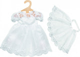 Heless Puppenhochzeitskleid mit Schleier, 28-35 cm