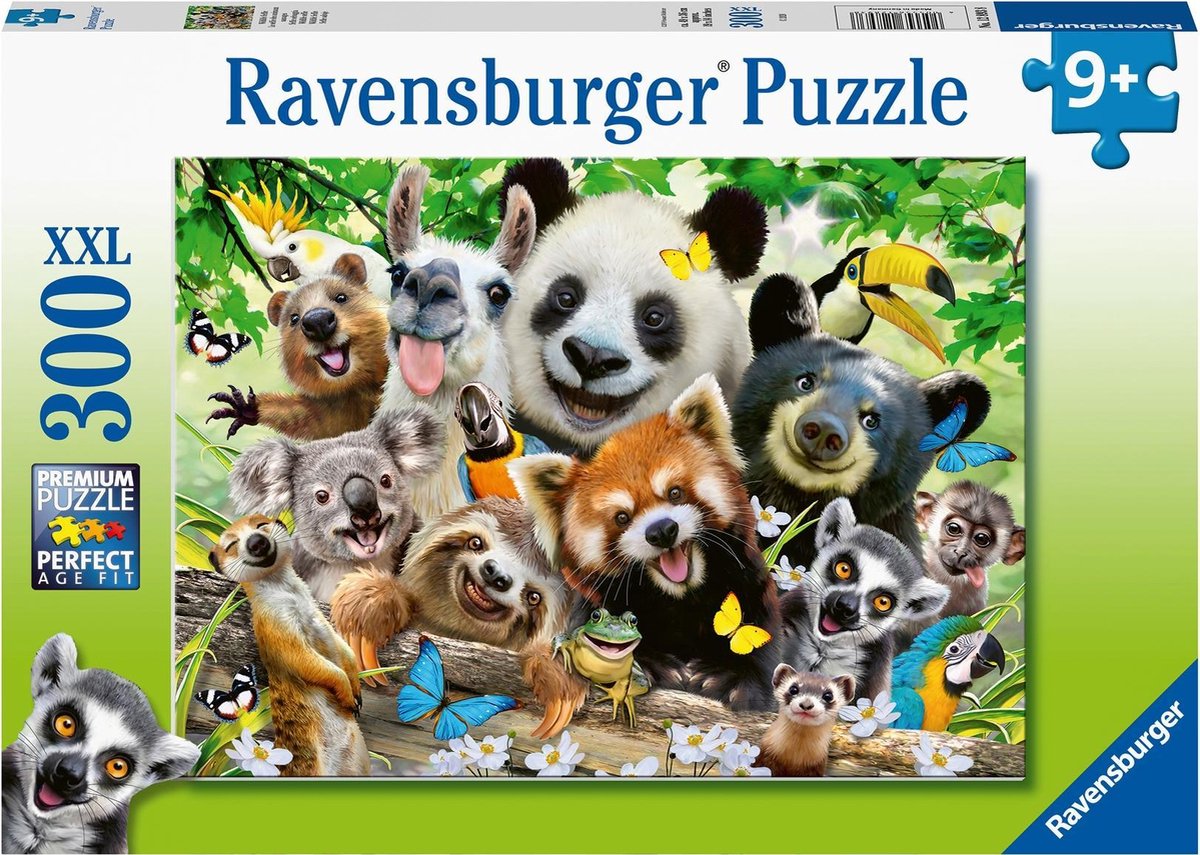 Ravensburger Puzzle Wildlife Selfie 300 Teile