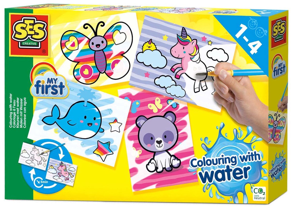 Ses Creative ist mein erstes Ausmalen mit Wasser – Fantasietiere