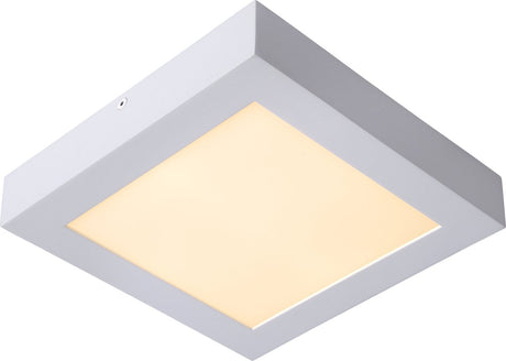 Lucide Brice-LED - Deckenleuchte (Deckenleuchte) Badezimmer - LED dimmbar - 1x22w 3000k - IP44 - weiß