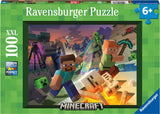 Ravensburger Monster-Minecraft-Puzzle, 100 Teile.