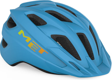 Mit Crackerjack Mips Fahrradhelm Jungen Mädchen – Fahrradhelm Kinder – Größe Unisize (52–57 cm) – Cyan matt