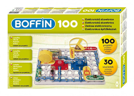 Boffin Elektrobausatz 100 Experimente – Lernspielzeug für Kinder ab 8 Jahren