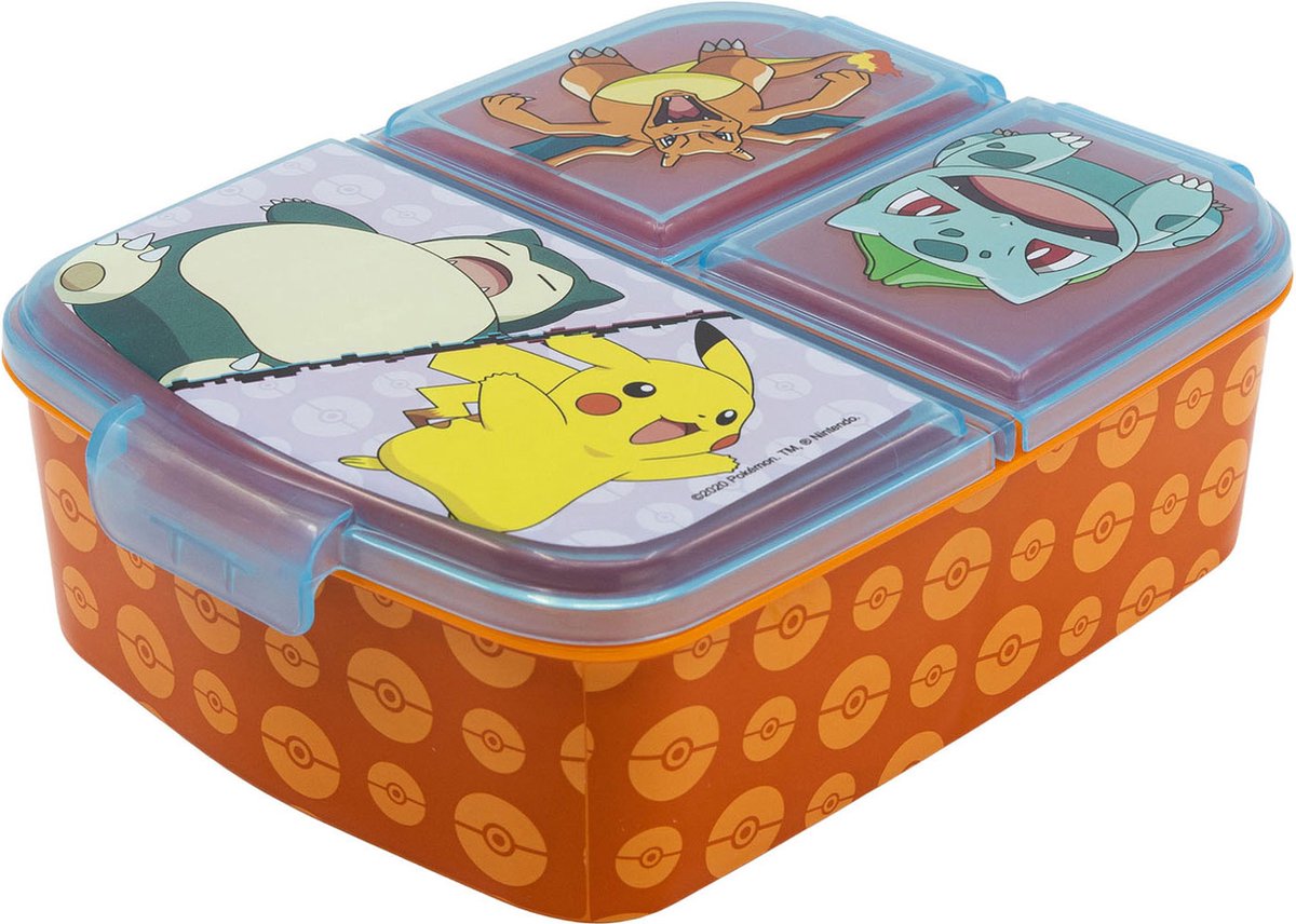 Stor Pokemon Multi Brotkasten