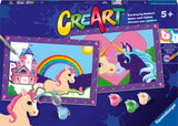 Ravensburger Creart Painting nach Nummer - Magische Einhörner