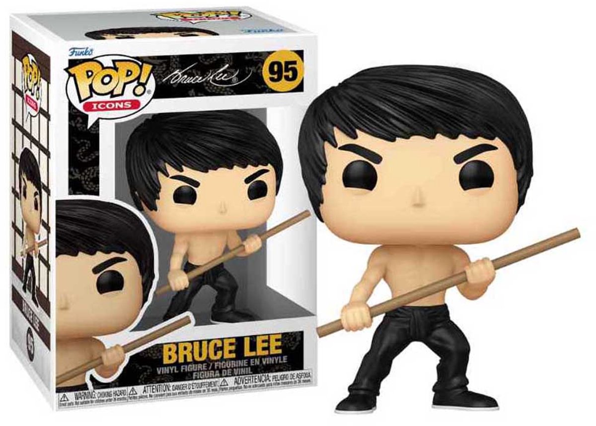 Funko pop icons: bruce lee - pop #95
