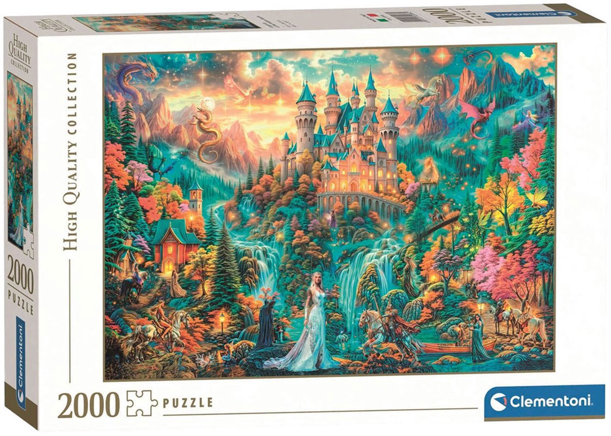 Clementoni Puzzle Legends of the Hidden Realm 2000 Teile Erwachsene.