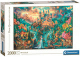 Clementoni Puzzle Legends of the Hidden Realm 2000 Teile Erwachsene.