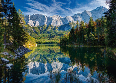 Ravensburger puzzel deutschland, eibsee - 1000 stukjes legpuzzel.
