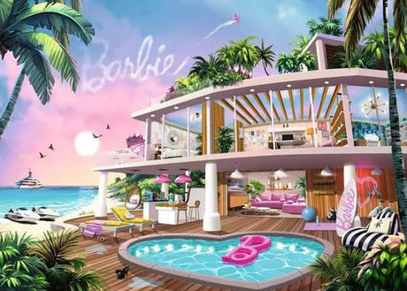 Ravensburger Barbie-Puzzle 1000 Teile – farbenfrohes Puzzle für Erwachsene.