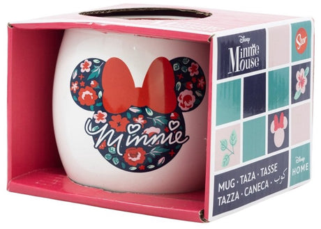 Stor Disney Minnie Maus Keramik-Globusbecher, 380 ml, Geschenkbox