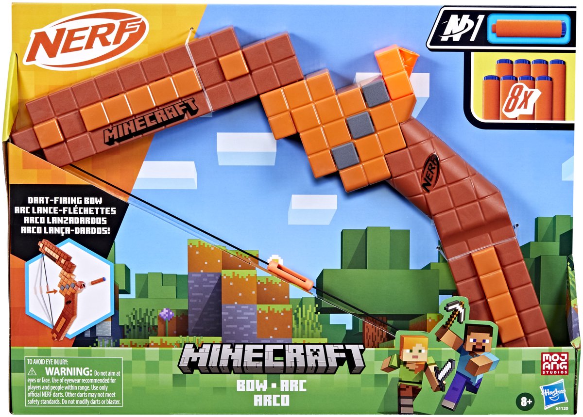 Nerf Minecraft-Bogen – Spielzeug-Blaster