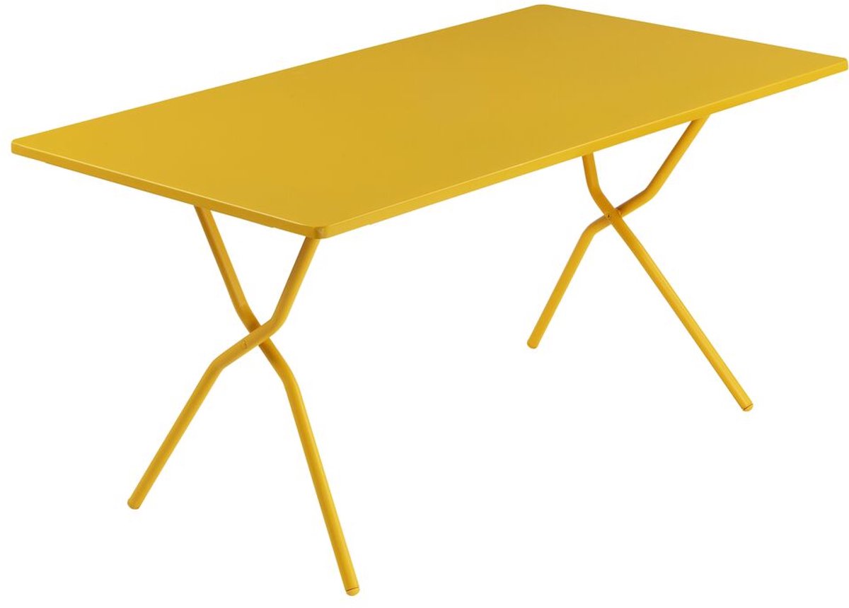 Lafuma Balkontisch - Bistrotisch - Gartentisch - klappbar - 140 x 80cm - miel