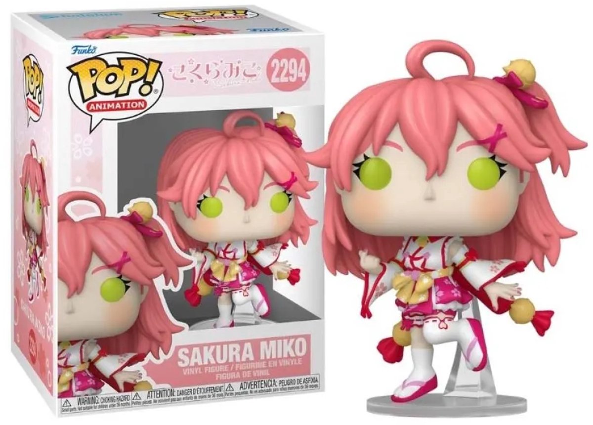 Funko Hololive Sakura Miko (Pop! Animation) Vinylfigur 2294 Unisex Pop! - neutral - Standard