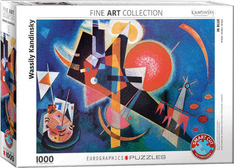 Eurographics – in Blau [im blau] – Wassily Kandinsky – 1000 Teile 68 x 48 cm (B x H) – Kunstpuzzle