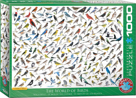 Eurographics – Die Welt der Vögel – David Sibley – 1000 Teile 68×48 cm (B×H) – Puzzle