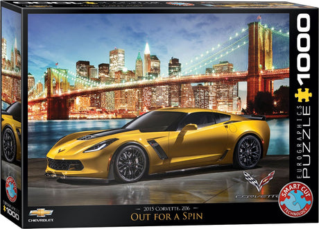 Eurographics – Corvette Z06 macht eine Spritztour – 1000 Teile 68×48cm (B×H) – Puzzle