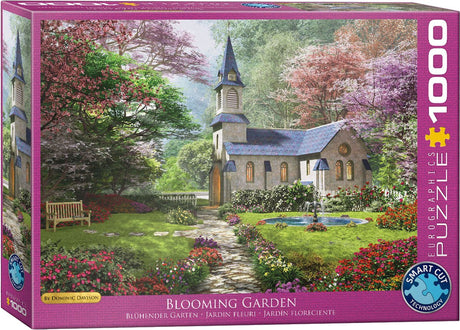 Eurographics – Blühender Garten [blühender Garten] – Dominic Davison – 1000 Teile 68×48 cm (B×H) – Puzzle