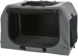 Trixie Soft Kennel Easy Travel Box grau