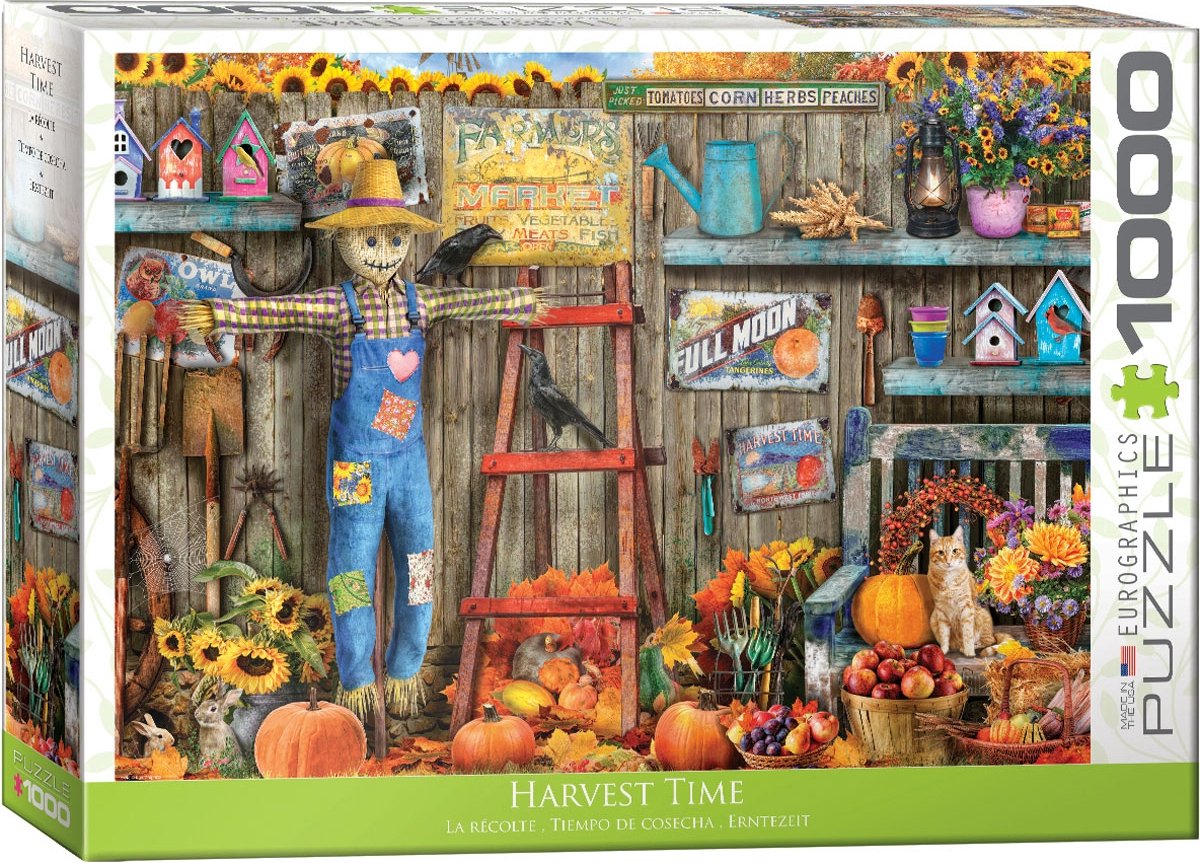 Eurographics – Erntezeit – 1000 Teile 68×48cm (B×H) – Puzzle