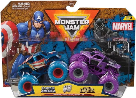 Monster Jam 1:64 2er Pack Marvel (Arsch) | 2 Stk