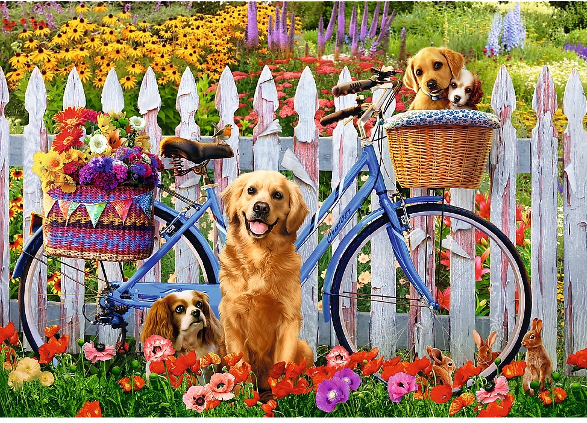 Trefl Puzzle Welpenabenteuer 500 Teile Pappe.