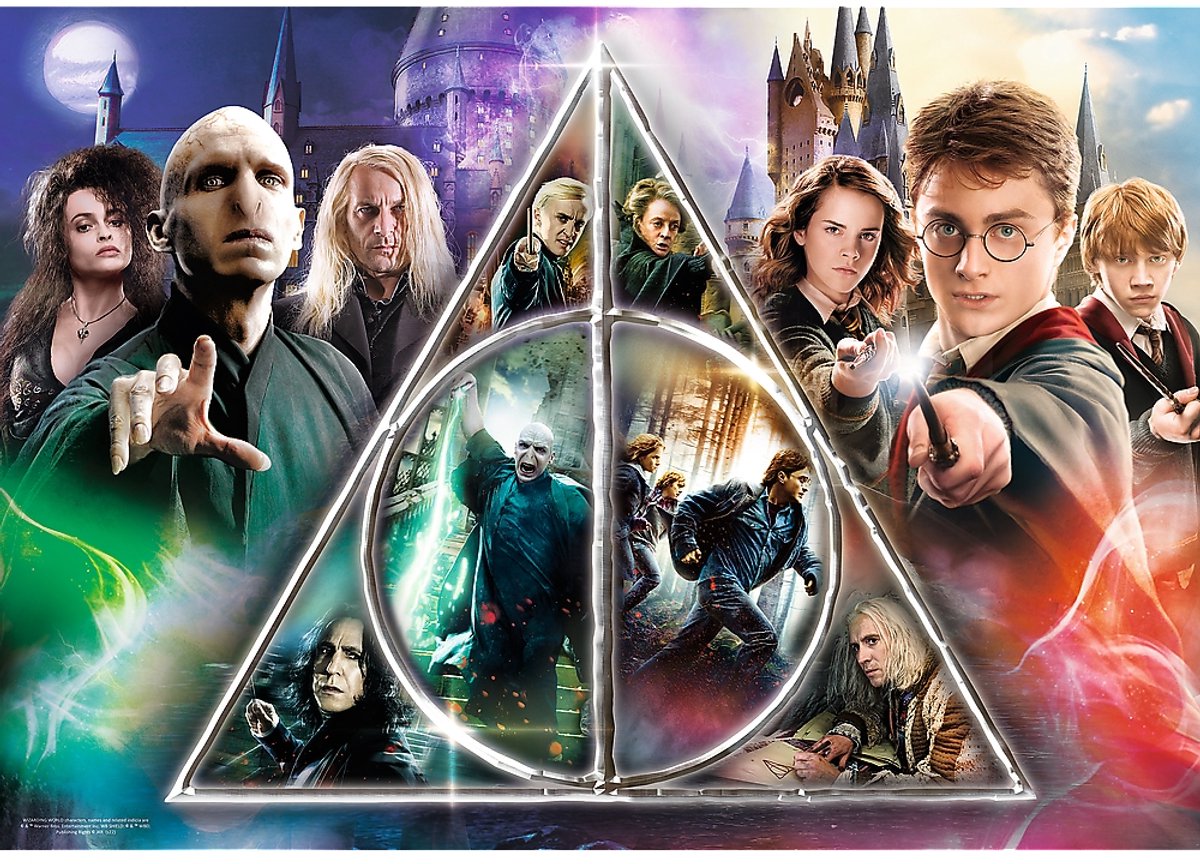 Trefl Harry Potter Puzzle – Die Heiligtümer des Todes – 1000 Teile.