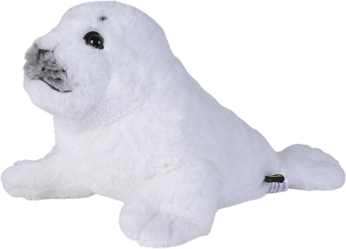 Simba National Geographic Kuscheltier Robbe, 25cm
