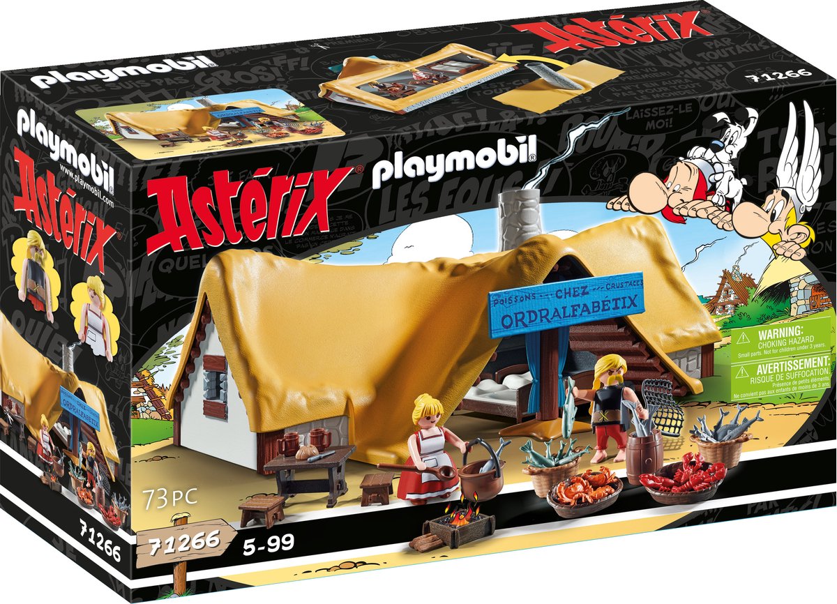 Playmobil Asterix Hoevenix‘ Hütte – 71266