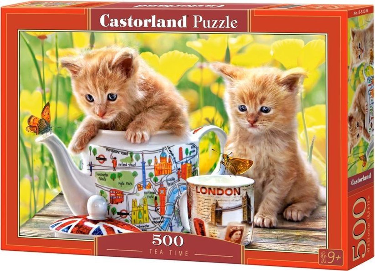 Selecta Castorland Puzzle Tea Time, 500 Teile.