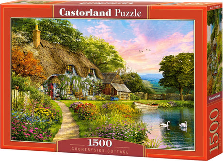 Castorland-Landhaus – Puzzle – 1.500 Teile – Satin-Finish – perfekte Passform – europäische Qualität